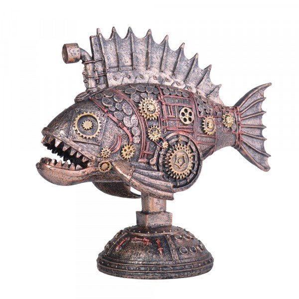 Bioscape Steampunk Fish Small 10.5 x 4.5 x 10cm-1