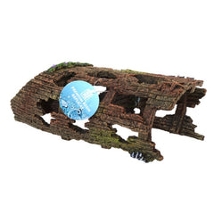 Bioscape Old Shipwreck Bow 29 x 14 x 12cm-1