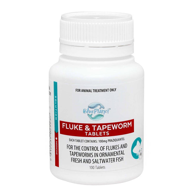 Blue Planet Fluke & Tapeworm 100 Tablets-1