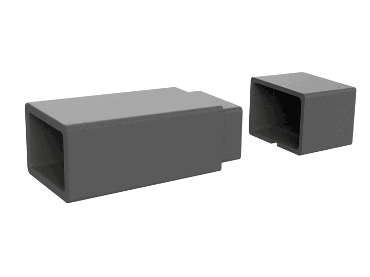 EZYCAVE - RECTANGLE | GREY-2