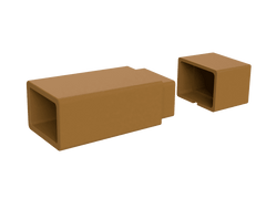 EZYCAVE - RECTANGLE | LIGHT BROWN-2