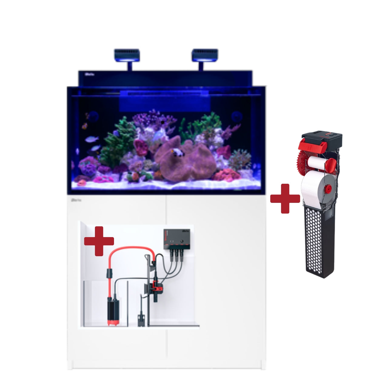 Red Sea Max Nano XXL Kit With Nano Mat And Reefer ATO (White)