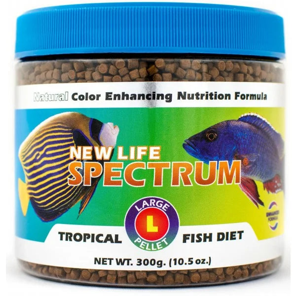 New Life Spectrum Large Tropical Fish Diet 300g - Sinking Pellet 3-3.5mm