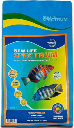 New Life Spectrum Medium Tropical Fish Formula 2.2kg - 2-2.5mm Sinking Pellets-1