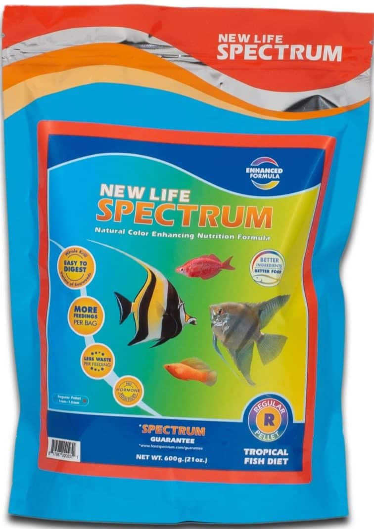 New Life Spectrum Regular Tropical Fish Diet 600g - Sinking Pellet 1-1.5mm-1