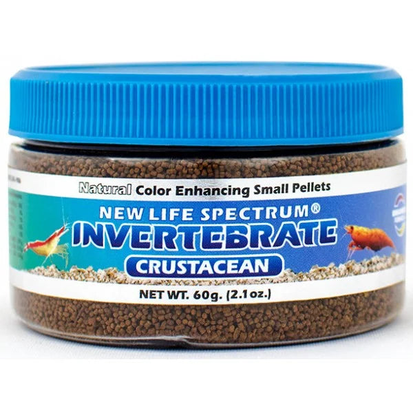 New Life Spectrum Invertebrate 60g Sinking .5-.75mm Pellet-1
