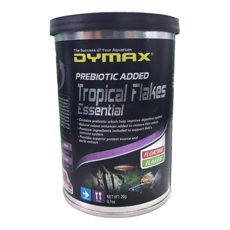 Dymax Tropical Flakes Essential 20g Floating Flakes