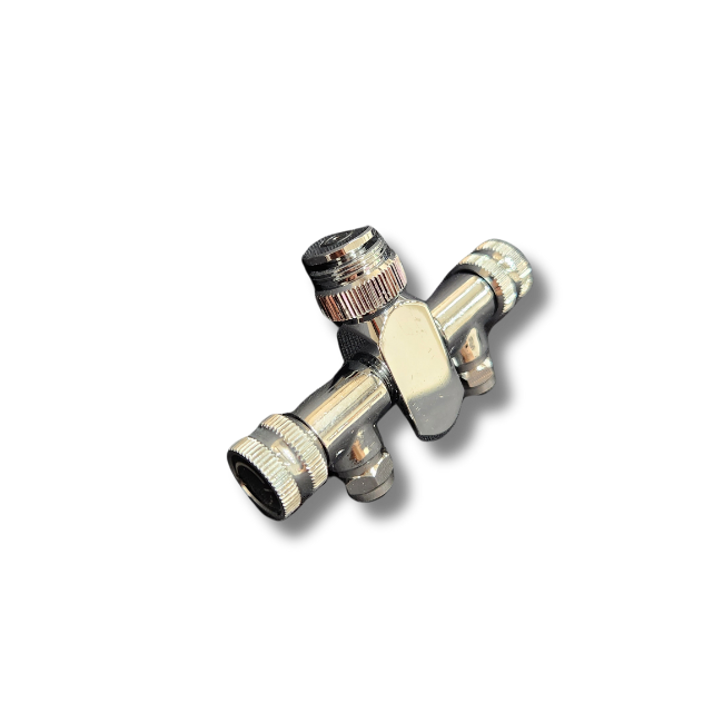 CO2 Regulator Two-Way Splitter-1