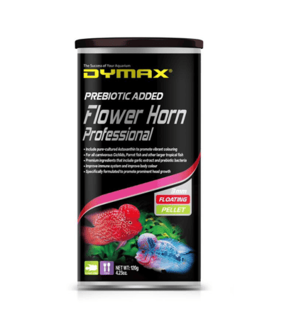 DYMAX FLOWER HORN PROFESSIONAL 120G FLOATING PELLET (3MM)