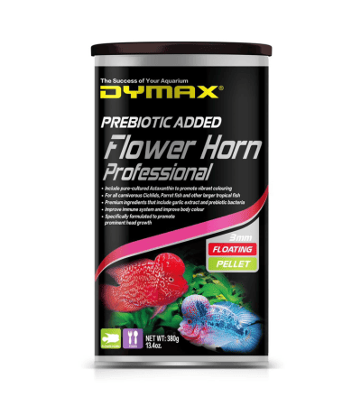DYMAX FLOWER HORN PROFESSIONAL 380G (FLOATING PELLET 3MM)