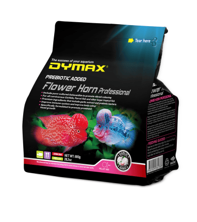 DYMAX FLOWER HORN PROFESSIONAL 800G (FLOATING PELLET 3MM)