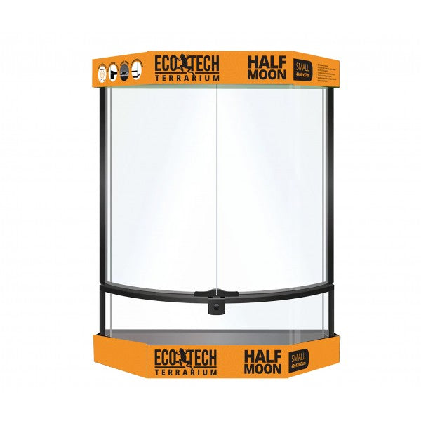 Eco Tech Half Moon Tall Terrarium 64 x 56 x 28cm-1