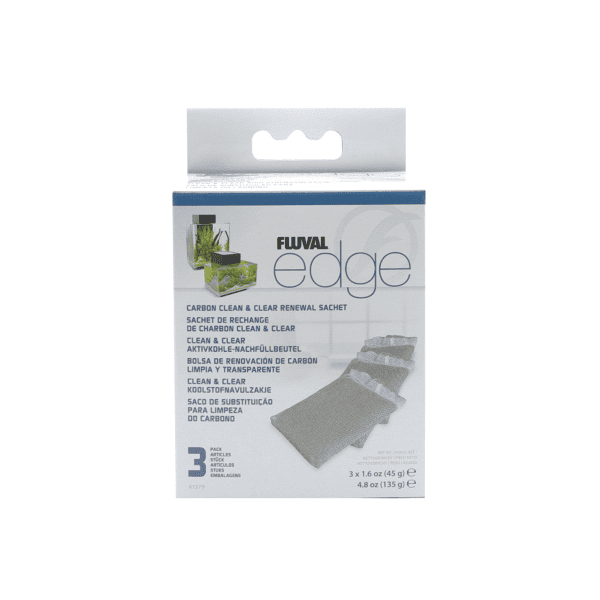 Fluval EDGE Replacement Carbon 3 x 45gm