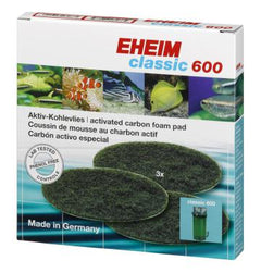 EHEIM activated carbon pad (3 pcs.) for classic 600-1