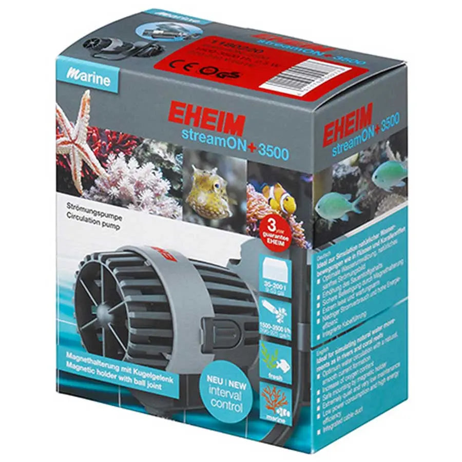 EHEIM streamON+ 3500 - powerful circulation pump with magnet holder