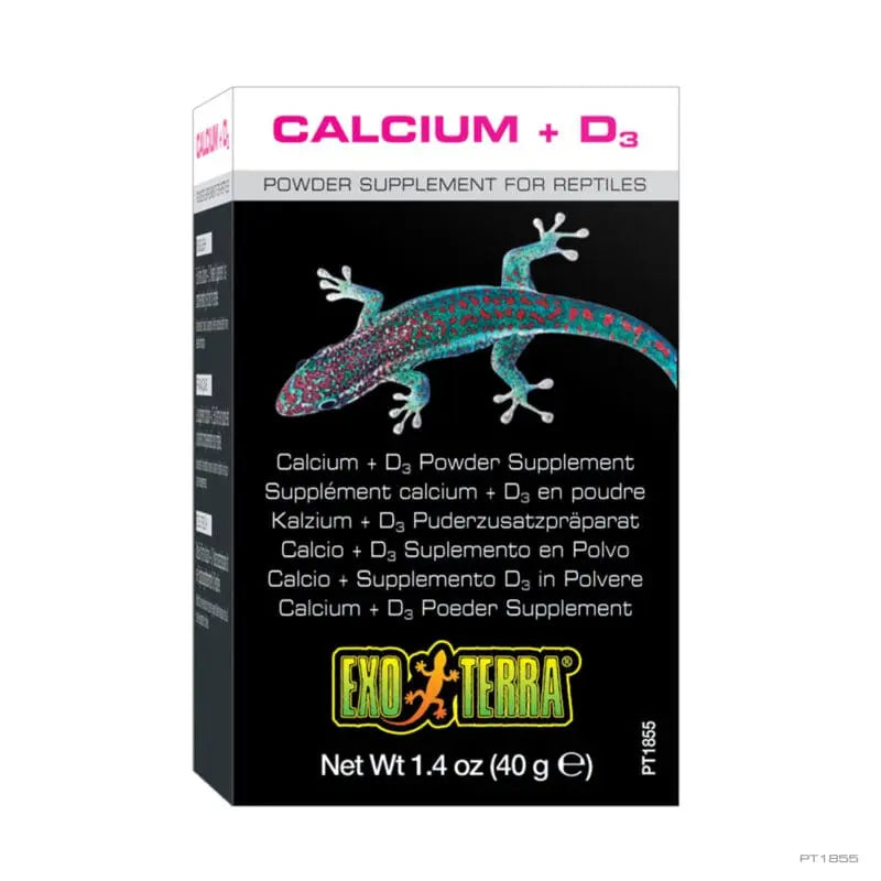 Exo Terra Calcium + D3 Powder 40gm-1