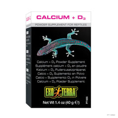 Exo Terra Calcium + D3 Powder 40gm-1