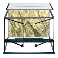 Exo Terra Medium Wide Terrarium 60 X 45 X 45cm-2