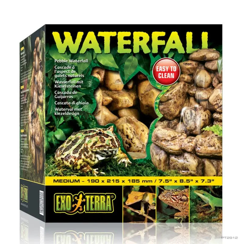 Exo Terra Pebble Waterfall Unit Medium (Includes Pump)