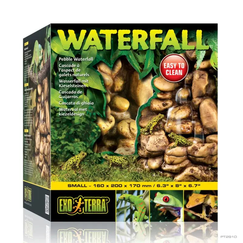 Exo Terra Pebble Waterfall Unit Small (Includes Pump)