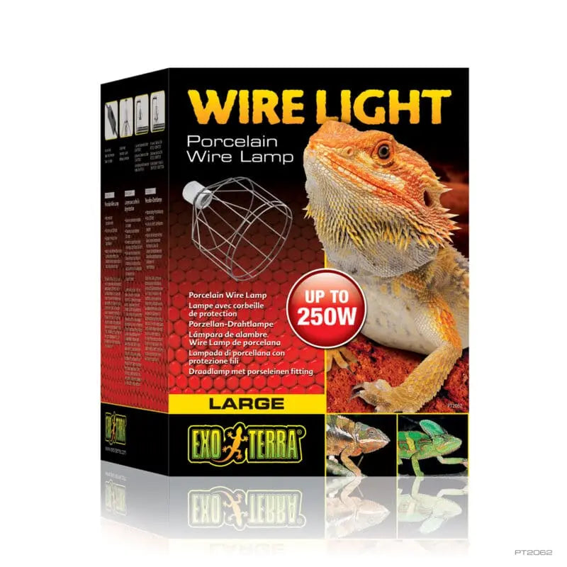 Exo Terra Porcelain Wire Clamp Lamp - Large