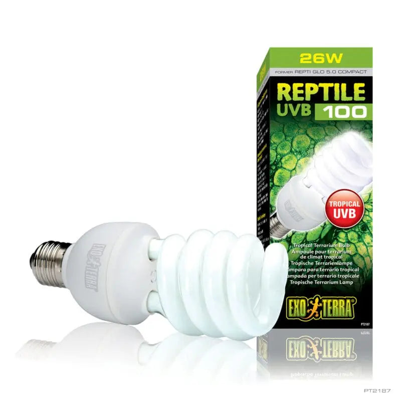 Exo Terra Reptile Uvb100 25w Tropical Compact 5.0