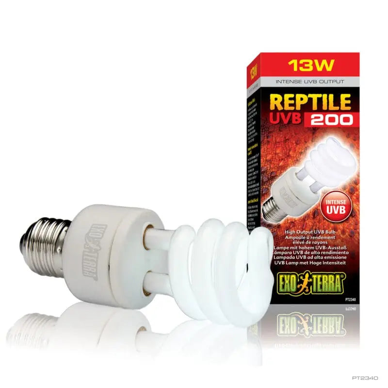 Exo Terra Reptile Uvb200 13w Compact Fluorescent Bulb