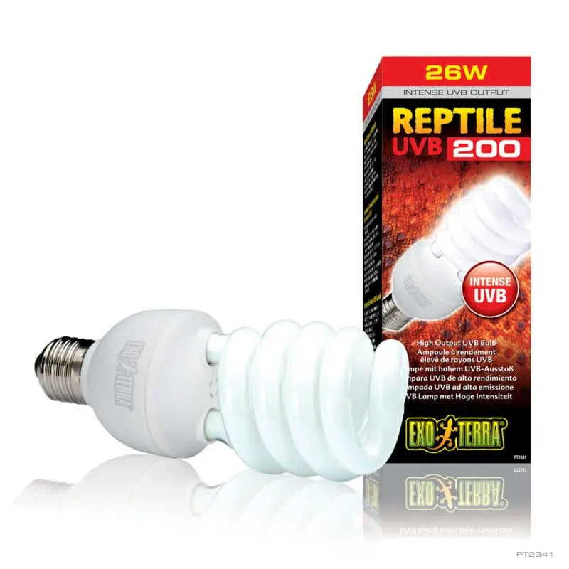 Exo Terra Reptile Uvb200 25w Compact Fluorescent Bulb