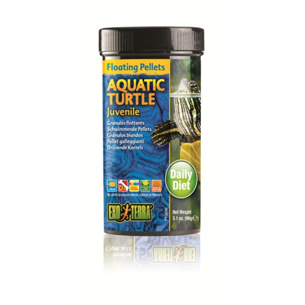 Exo Terra Turtle Juvenile Floating Pellet 90gm-1