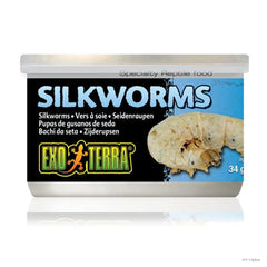 Exo Terra Wild Silkworms Medium 34g-1