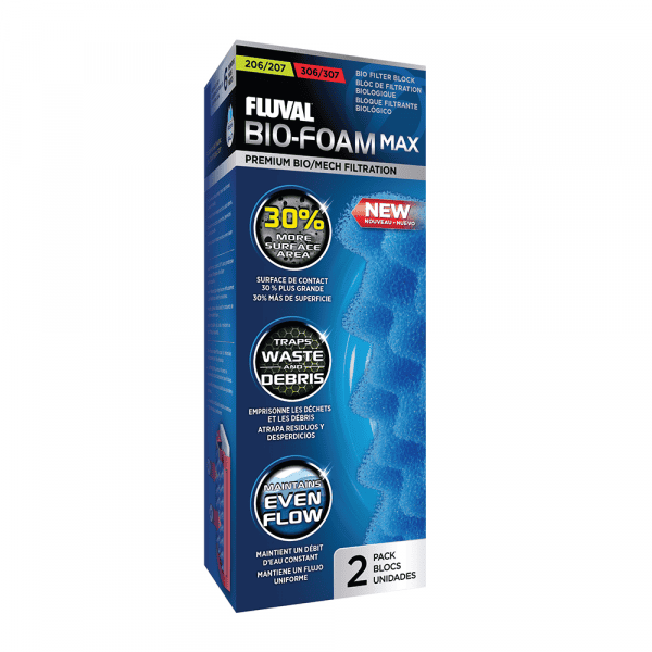 Fluval 206/207 306/307 BioFoam Max 2 Pack