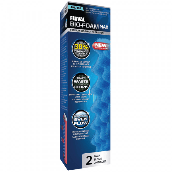 Fluval 406/407 BioFoam Max 2 Pack-1