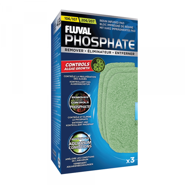 Fluval 106/107 206/207 Phosphate Remover Pads 3 Pack