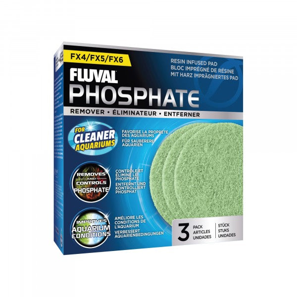 Fluval FX4/FX6 Phosphate Pads 3 Pack-1