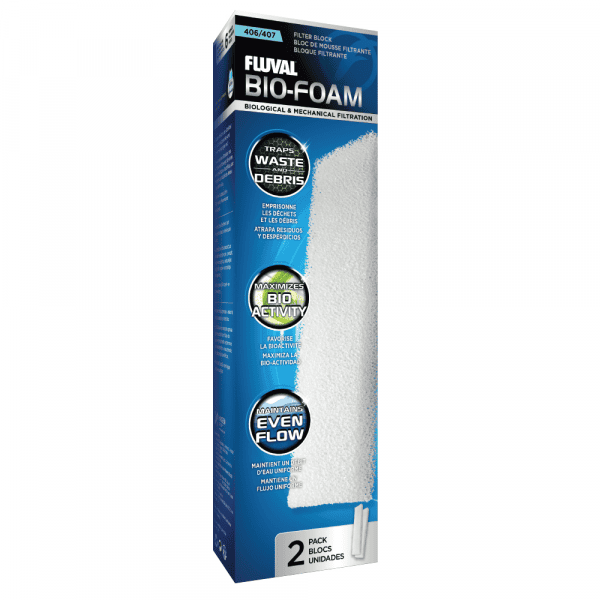 Fluval Foam Filter Block for 406/407 2 Pack-1