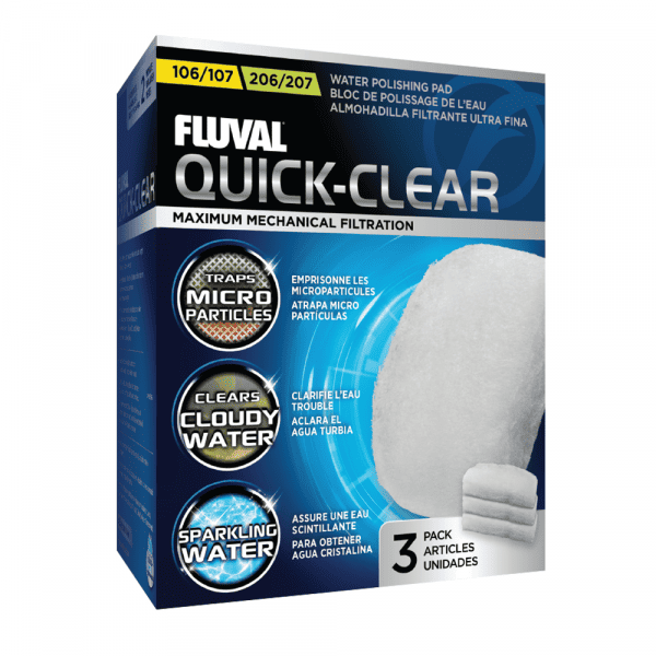 Fluval 105/205 & 106/206 & 107/207 Water Polishing Pads (3pk)