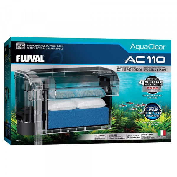 Fluval Aquaclear Hang on Filter AC110 - 1892lph-1