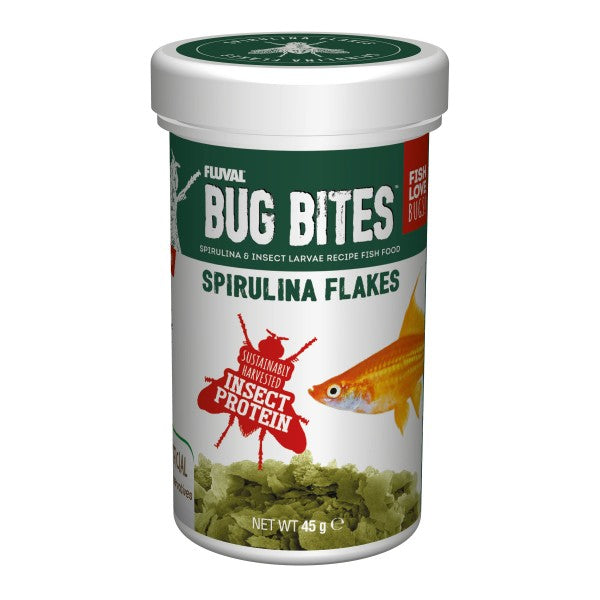 Fluval Bug Bites Spirulina Flakes-2