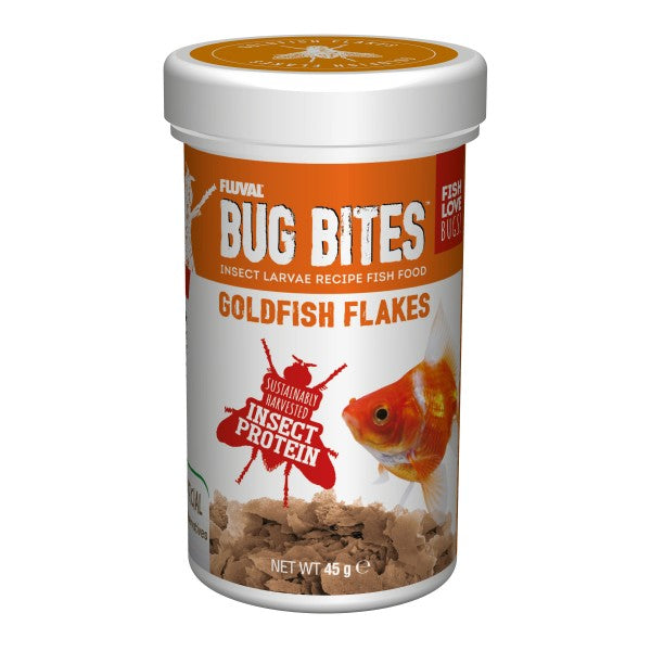 Fluval Bug Bites Goldfish Flakes-1