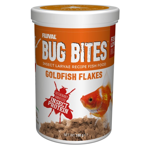 Fluval Bug Bites Goldfish Flakes-4