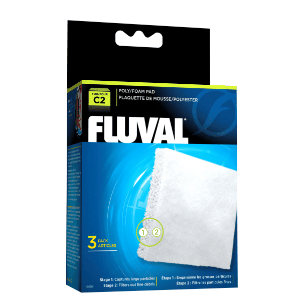 Fluval C2 PolyFoam Pad 3 Pack