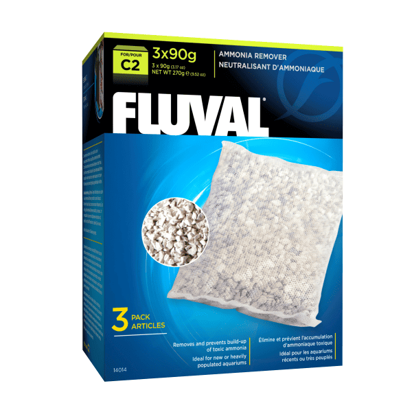 Fluval C2 Ammonia Remover 3 x 90g-1
