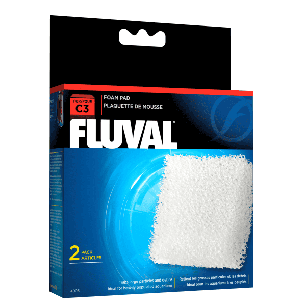 Fluval C3 Foam Pad 2 Pack-1