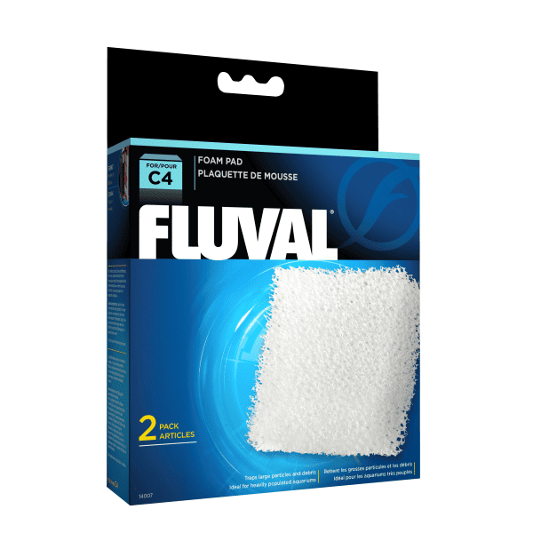 Fluval C4 PolyFoam Pad 3 Pack-1