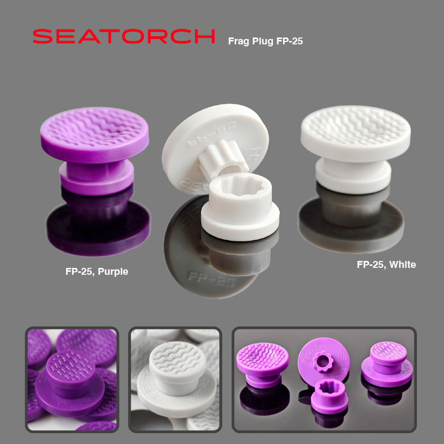 SeaTorch Frag Plug, ABS material, 100 pcs-1