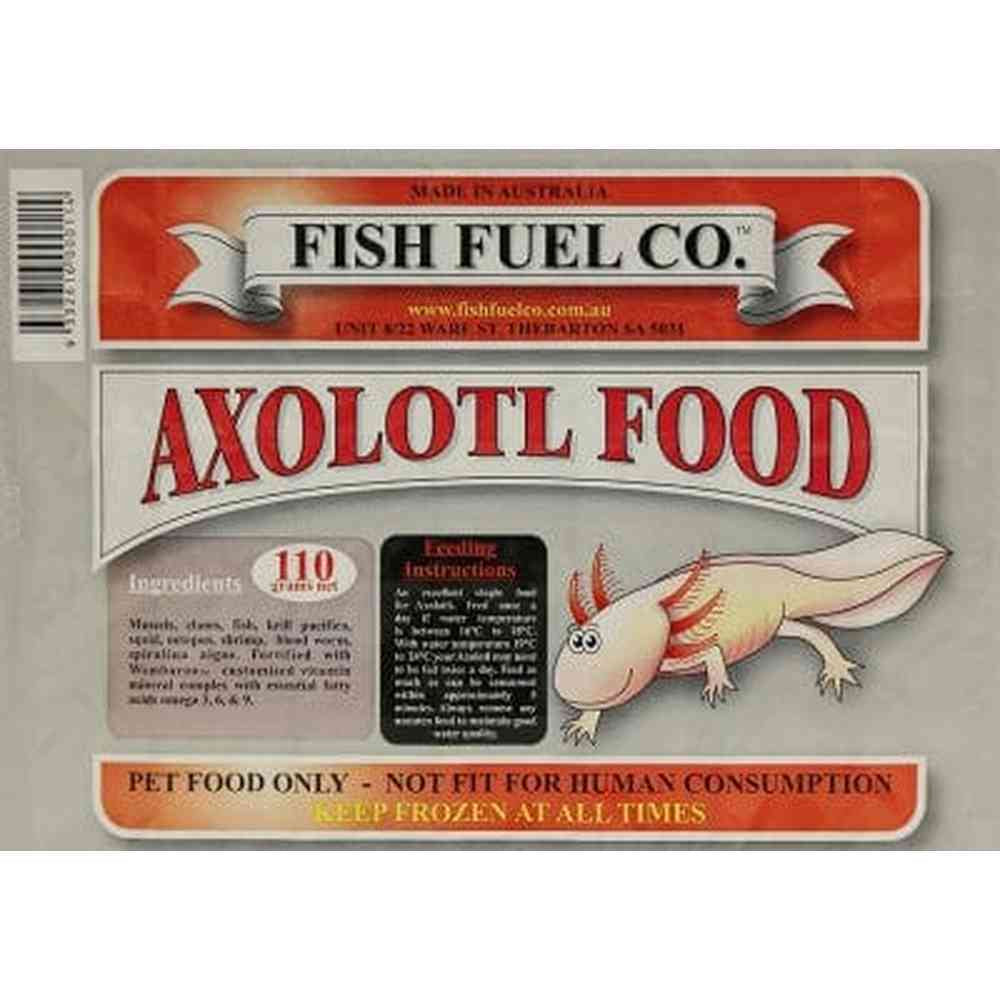 Fish Fuel Co Frozen Axolotl Food 110g-1