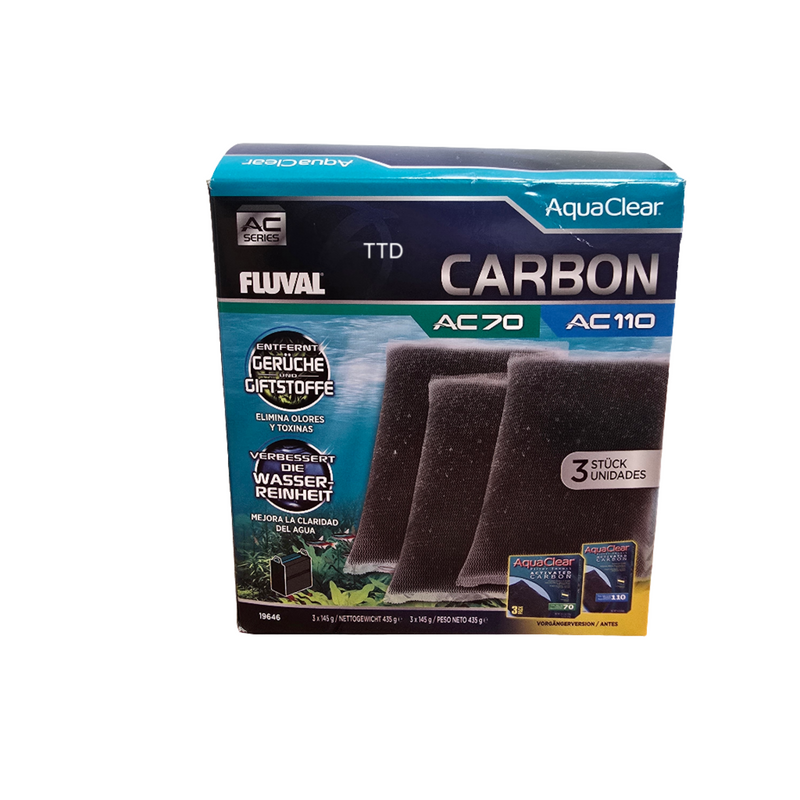 Fluval AC70/110 Activated Carbon Insert ( 3 Pack )-1