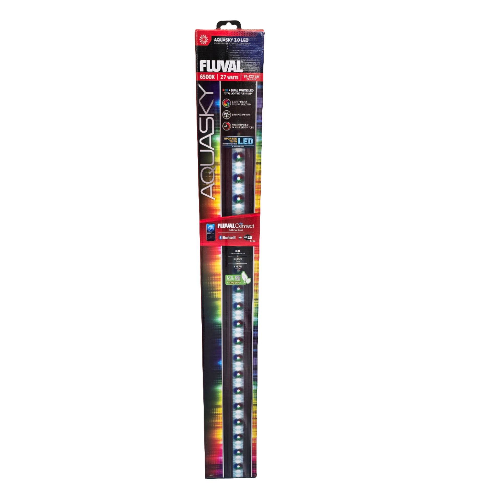 Fluval LED Aquasky RGB+W 3.0 27w 91.4 - 122.8cm Wifi & BT