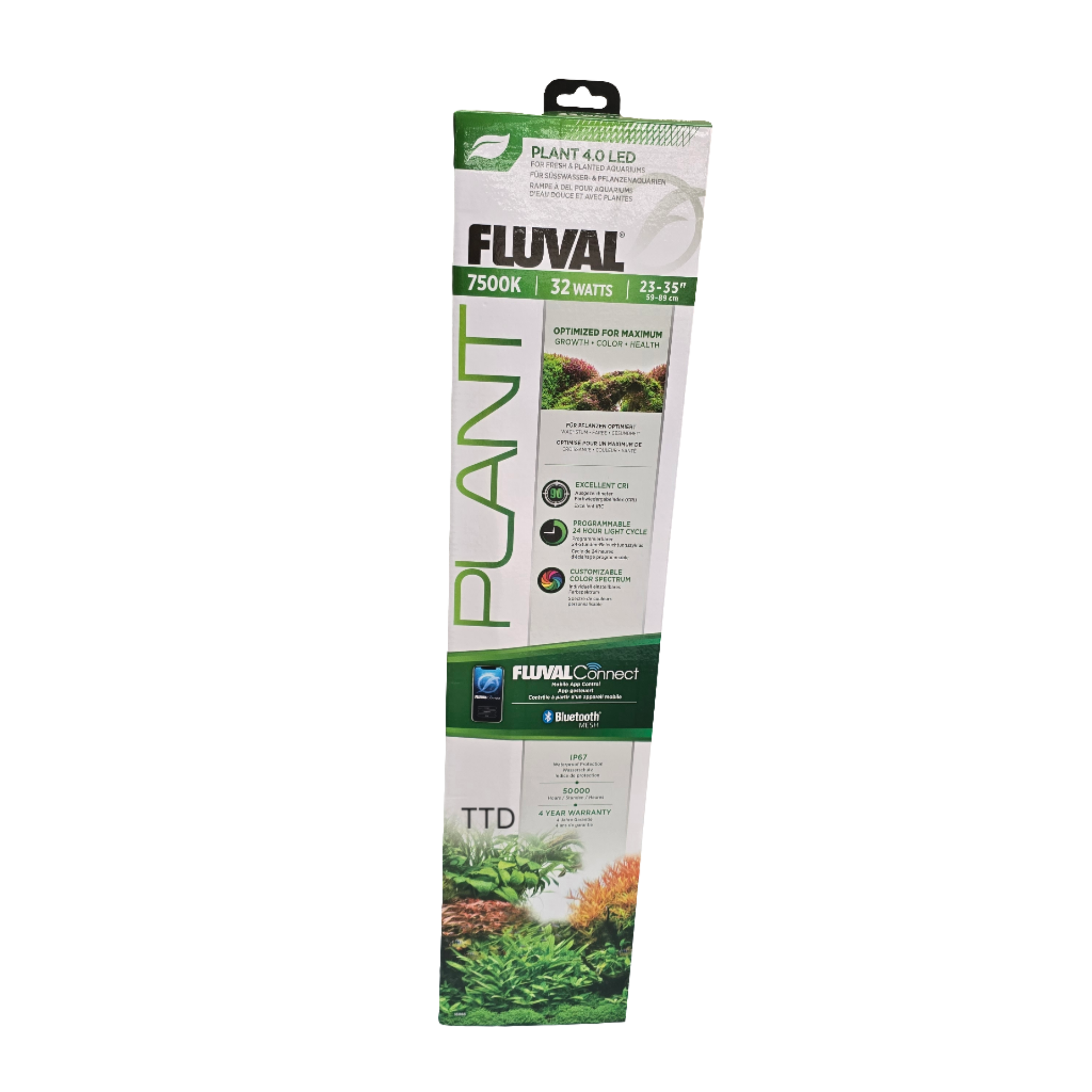 Fluval LED Plant Light 4.0 32w 59 - 89cm BT Mesh