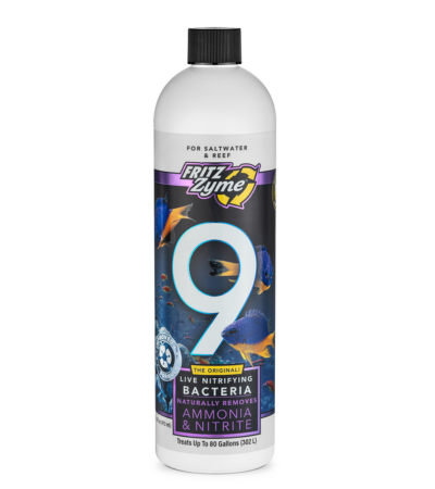 FritzZyme 9 Saltwater Nitrifying Bacteria 473ml/16oz